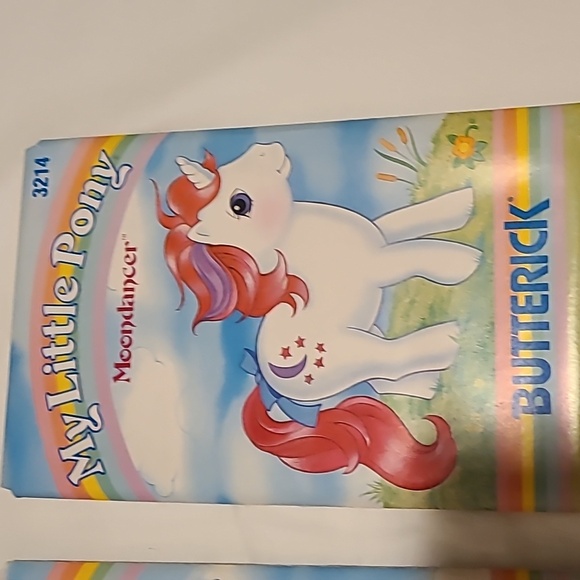 My Little Pony Butterick Sewing Patterns, Vintage 1985 Hasbro Starshine Stuffed - Picture 6 of 12